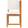 Silla de Jardín Marrón 50 x 50 x 91cm Madera maciza de Acacia