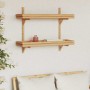 Estantería de Pared con estante Marrón 75 x 26 x 60 cm Bambú