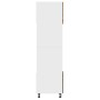 Armario de microondas contrachapada roble ahumado 60x57x207 cm de vidaXL, Armarios de cocina - Ref: Foro24-815603, Precio: 17...