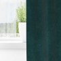 Cortinas 2 pcs Verde oscuro 140 x 260 cm Terciopelo