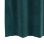 Cortinas 2 pcs Verde oscuro 140 x 260 cm Terciopelo