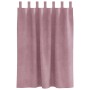 Cortinas con cortinas 2 pcs Rosa oscuro 140 x 140 cm Terciopelo
