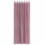 Cortinas con cortinas 2 pcs Rosa oscuro 140 x 225 cm Terciopelo