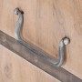Baúl de madera maciza de acacia 90x40x40 cm