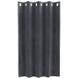 Cortinas con cortinas 2 pcs Gris claro 140 x 140 cm Terciopelo