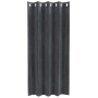 Cortinas con cortinas 2 pcs Gris claro 140 x 175 cm Terciopelo