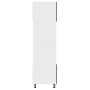 Armario de microondas contrachapada marrón roble 60x57x207 cm de vidaXL, Armarios de cocina - Ref: Foro24-815605, Precio: 196...