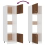 Mikrowellenschrank aus braunem Eichensperrholz, 60 x 57 x 207 cm von vidaXL, Küchenschränke - Ref: Foro24-815605, Preis: 196,...