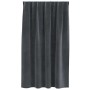 Cortinas con cortinas 2 pcs Gris claro 140 x 140 cm Terciopelo