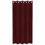 Cortinas 2 pcs Rojo vino tinto 140 x 175 cm Terciopelo