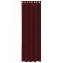 Cortinas 2 pcs Rojo vino tinto 140 x 225 cm Terciopelo