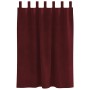 Cortinas 2 pcs Rojo vino tinto 140 x 140 cm Terciopelo