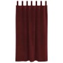 Cortinas 2 pcs Rojo vino tinto 140 x 175 cm Terciopelo