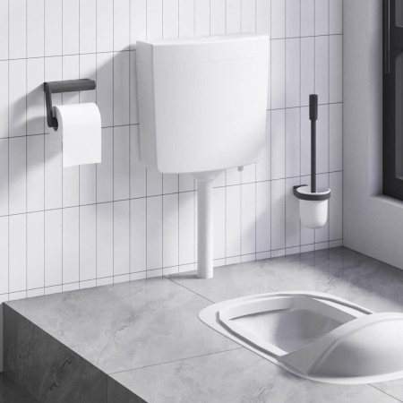 Cisterna de inodoro con entrada de agua inferior blanca 3/6 L