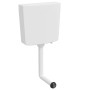 Cisterna de inodoro con entrada de agua inferior blanca 3/6 L