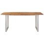 Esstisch aus massivem Akazienholz 180x90x76 cm von vidaXL, Küchen- und Esstische - Ref: Foro24-286476, Preis: 344,91 €, Rabat...