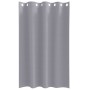 Cortinas con cortinas 2 pcs Gris claro Poliéster