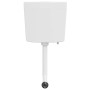 Cisterna de inodoro con entrada de agua inferior blanca 3/6 L