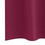 Cortinas con cortinas 2 pcs Rojo vino 225x140cm Poliéster
