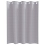 Cortinas con cortinas 2 pcs Gris metálico 140x140cm Poliéster