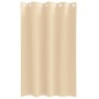 Cortinas con cortinas 2 pcs Crema Poliéster
