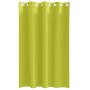Cortinas con cortinas 2 pcs Verde manzana Poliéster