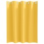 Cortinas con cortinas 2 pcs Amarillo mostaza Poliéster