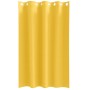 Cortinas con cortinas 2 pcs Amarillo mostaza Poliéster
