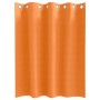 Cortinas con cortinas 2 pcs Naranja brillante Poliéster