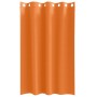 Cortinas 2 pcs Naranja brillante 175x140cm Poliéster