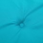 Garden chair cushions 6 pcs turquoise fabric 40x40x3 cm by vidaXL, Cushions for chairs and sofas - Ref: Foro24-361031, Price:...