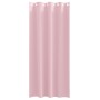 Cortinas con cortinas 2 pcs Rosa bebé Poliéster