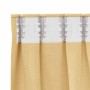 Cortinas con cortinas 2 pcs Beige Poliéster
