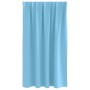 Cortinas con cortinas 2 pcs Azul claro Poliéster