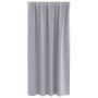 Cortinas con cortinas 2 pcs Gris metálico Poliéster