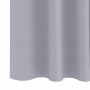Cortinas con cortinas 2 pcs Gris metálico Poliéster