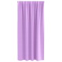 Cortinas con cortinas 2 pcs Morado Poliéster