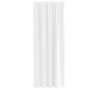 Cortinas con cortinas 2 pcs Blanco puro 245x140cm Poliéster