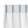 Cortinas con cortinas 2 pcs Blanco puro 245x140cm Poliéster