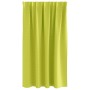 Cortinas con cortinas 2 pcs Verde manzana Poliéster