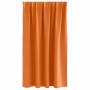 Cortinas con cortinas 2 pcs Naranja brillante Poliéster
