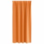 Cortinas con cortinas 2 pcs Naranja 175x140cm Poliéster