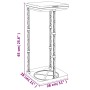 Soportes para bolsas de basura 2 uds PP negro y azul 60 L de vidaXL, Cubos de la basura y papeleras - Ref: Foro24-154979, Pre...