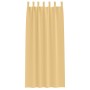 Cortinas con cortinas 2 pcs Beige Poliéster