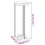Soportes para bolsas de basura 2 uds PP negro y azul 120 L