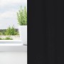 Cortinas con cortinas 2 pcs Negro 175x140cm Poliéster