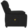Sillón de masaje de tela negro