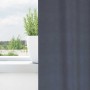 Cortinas con cortinas 2 pcs Antracita 140x140cm Poliéster