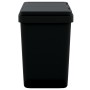 Anthracite gray double trash can 2x25 L by vidaXL, Garbage cans and trash cans - Ref: Foro24-154982, Price: 64,71 €, Discount: %