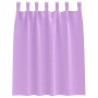 Cortinas con cortinas 2 pcs Morado Poliéster